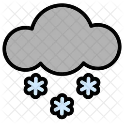 Snow Cloud  Icon