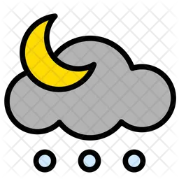 Snow Cloud  Icon