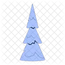 Snow Covered Fir Tree Fir Icon