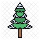 Snow Pine Tree Tree Icon