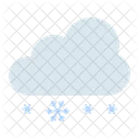 Snow Cloudy Cloud Icon