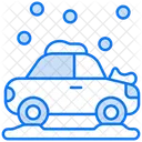Snow fall vehicle Icon