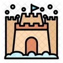 Fort Castle Building Icon