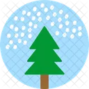 Snow Globe Decoration Snow Icon