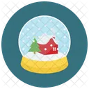 Snow Globe Crystal Icon