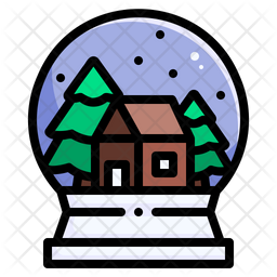 Download Free Snow Globe Icon Of Colored Outline Style Available In Svg Png Eps Ai Icon Fonts