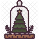 Snow Globe Christmas Tree Jar Christmas Tree アイコン