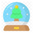 Snow Globe Christmas Snow Icon
