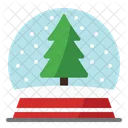 Snow Globe Christmas Traditions Christmas Decorations Icon