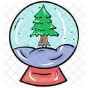Snow Globe Waterglobe Snowstorm Icon