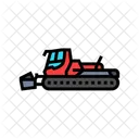 Snow Groomer Machine Icon
