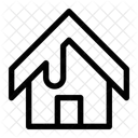 Snow House House Winter Icon