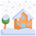 Snow House Natural Disaster Icon