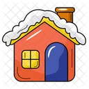 Snow Home Snow House Chalet Icon