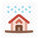 Home Snow Residential Icon