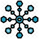 Snow Snowfall Pattern Icon