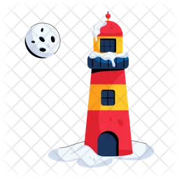 Snow Lighthouse  Icon