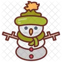 Snow Man Iceman Character Icon