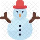 Snow Man Icon