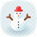 Snow Man Icon