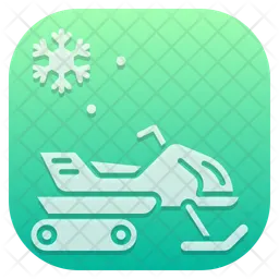Snow mobile  Icon
