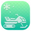 Snow Mobile Winter Snow Icon