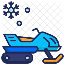 Snow mobile  Icon