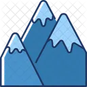 Snow Mountain Nature Snow Icon