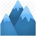 Snow Mountain Nature Snow Icon