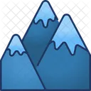 Snow Mountain Nature Snow Icon