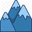 Snow Mountain Nature Snow Icon