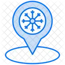 Snow pin Icon