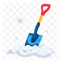 Snow Spade Snow Removal Snow Shovel Icon