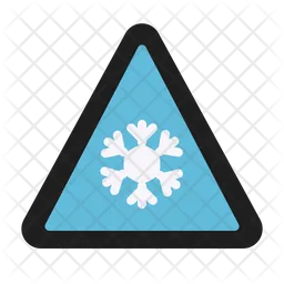 Snow Sign  Icon