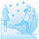 Ski Sports Sports Accessory Icon
