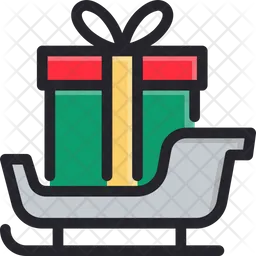 Snow Sled  Icon