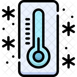 Snow temperature  Icon