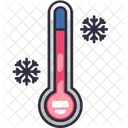 Snow Temperature  Icon