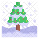 Snow Tree Icon