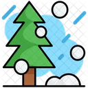 Snow Tree  Icon