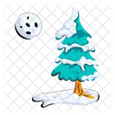 Winter Tree Snow Tree Pine Tree Icon