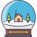 Snow Ball Christmas Icon