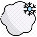 Snowball Snowflake Weather Icon