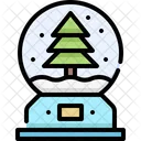 Winter Season Snowball Icon