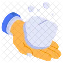 Snowball Throwing Winter Icon