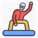 Snowboarding  Icono