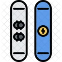 Snowboard Sport Equipment Icon