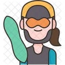 Snowboarding  Icono