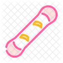 Mountain Snowboard Freestyle Icon
