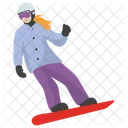 Snowboarden Ski Snowboard Wintersport Symbol